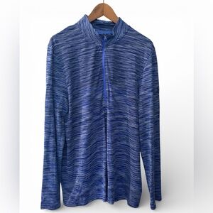 Under Armour HeatGear Quarter Zip Long Sleeve Shirt Men’s XL